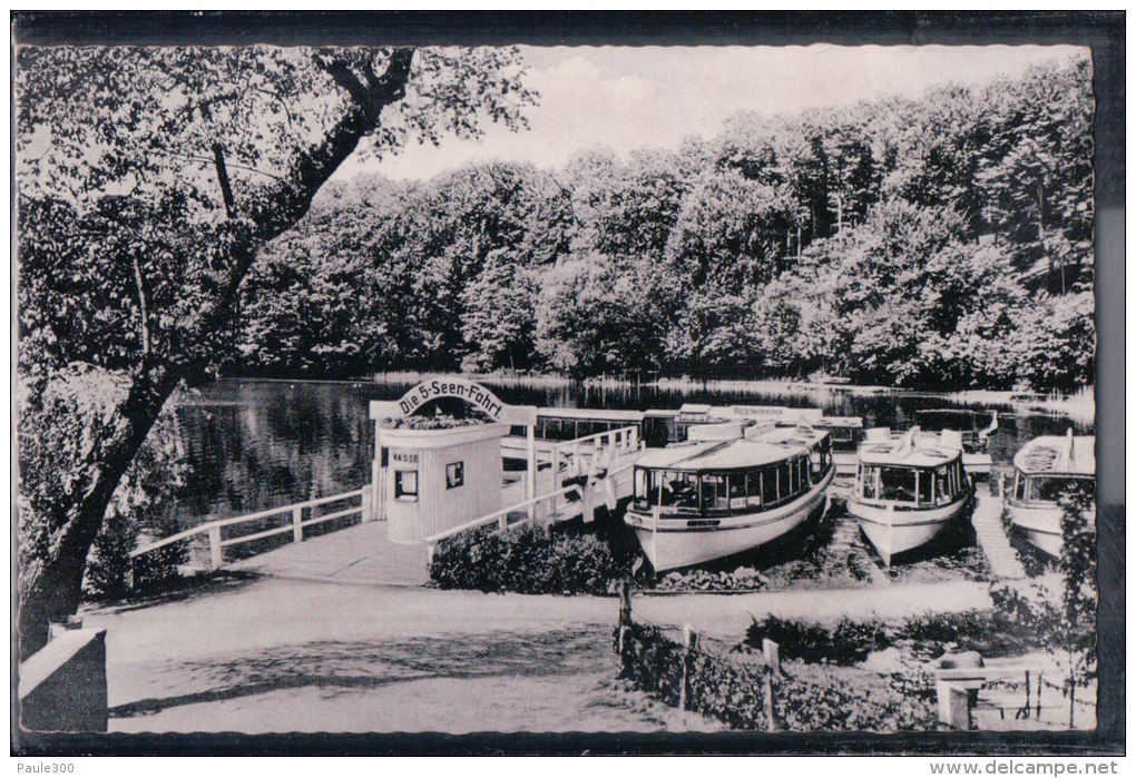 Malente-Gremsmühlen - Anlegebrücke 5 Seen Fahrt Am Dieksee - Malente-Gremsmuehlen