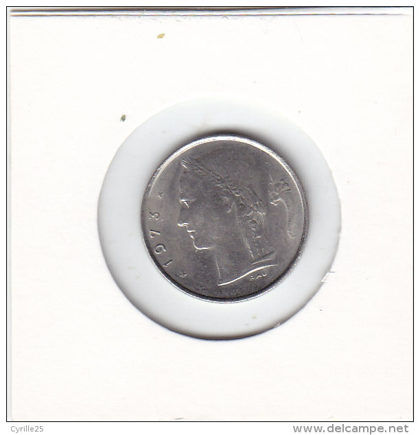 1 Franc Baudouin I 1973 FL - 1 Franc