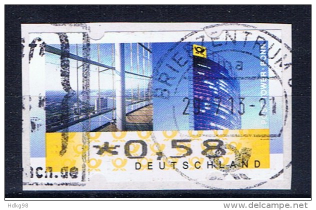 D Deutschland 2008 Mi 7 Bonn 0,58 € Automatenmarke - Viñetas De Franqueo [ATM]