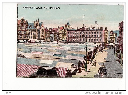 Angleterre - Market Place , Nottingham - Nottingham