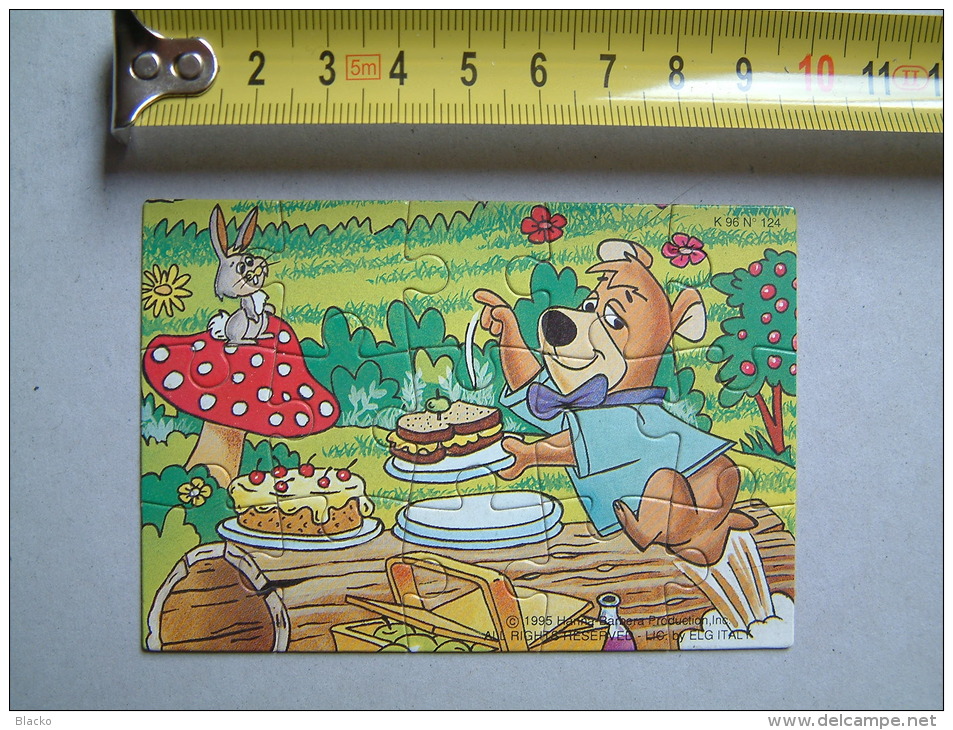 Kinder Puzzle - K 96 Nr. 124 - Hanna-Barbera - Puzzles