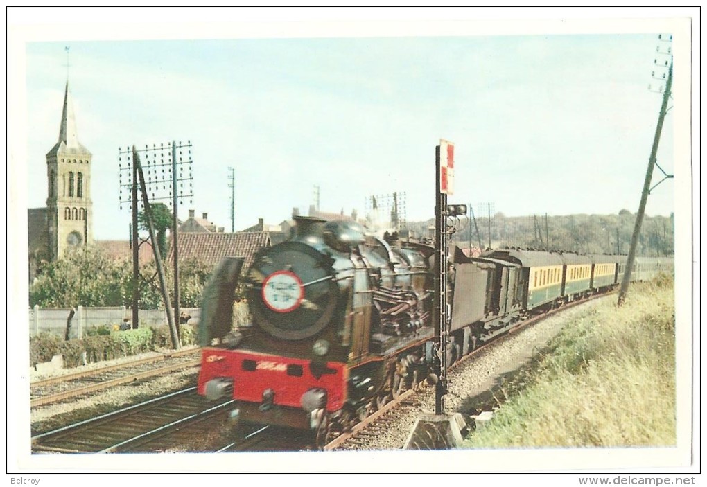 TRAIN France - La " Flèche D'Or", Rapide Paris-Calais Maritime - Cliché Vie Du Rail - BD - Autres & Non Classés