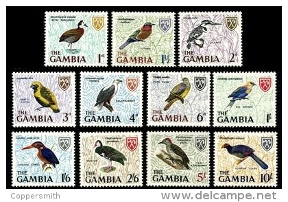 (014) Gambia / Gambie  Birds / Oiseaux / Vögel / Vogels ** / Mnh Michel Ex 210-222 - Gambia (1965-...)