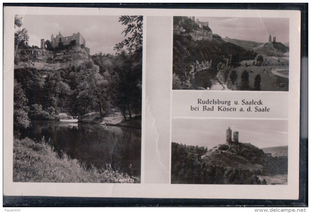 Bad Kösen - Saaleck - Rudelsburg - Mehrbildkarte - Bad Koesen