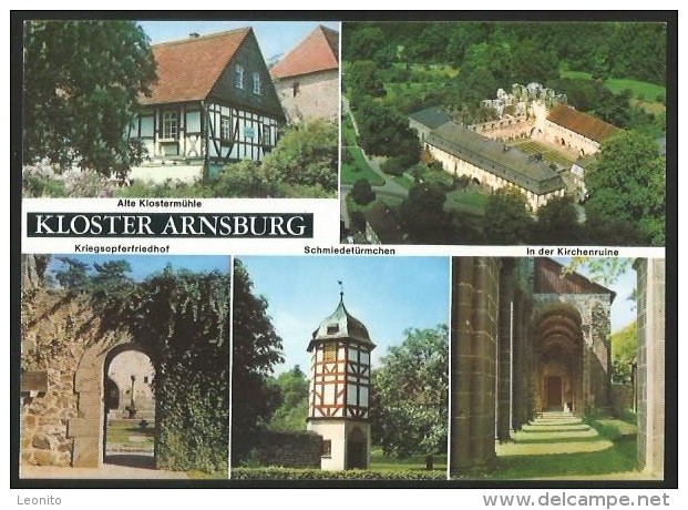LICH KLOSTER ARNSBURG Hotel Restaurant ZUR KLOSTERMÜHLE Hessen 1998 - Lich