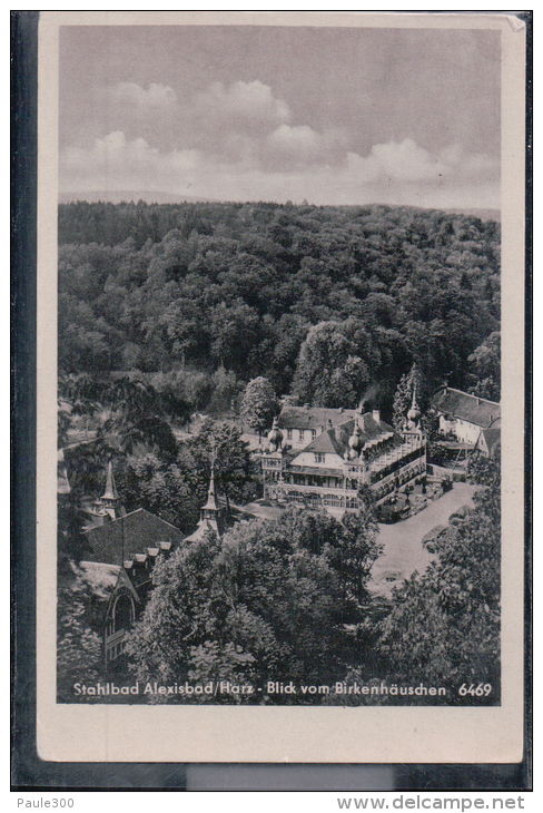 Harzgerode - Alexisbad - Blick Vom Birkenhäuschen - Harzgerode