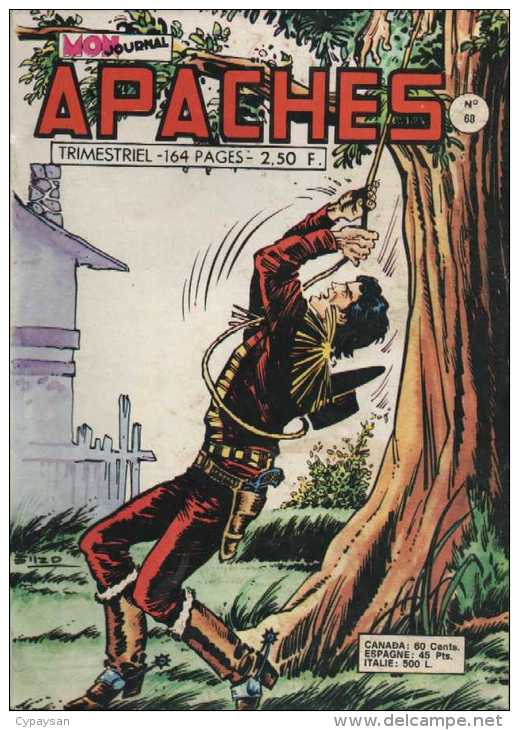 APACHES N° 68 BE MON JOURNAL 01-1977 - Mon Journal