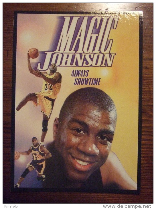 Magic Johnson Basketball Player Carte Postale - Basketball