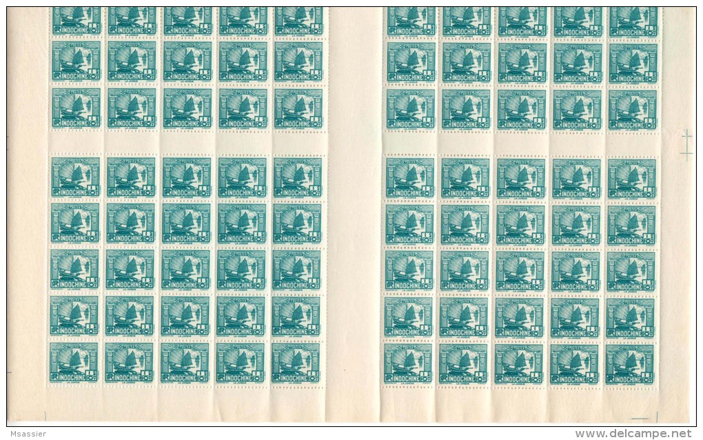 Indochine - Maury N° 145 - Flle De 100 Timbres - Unused Stamps