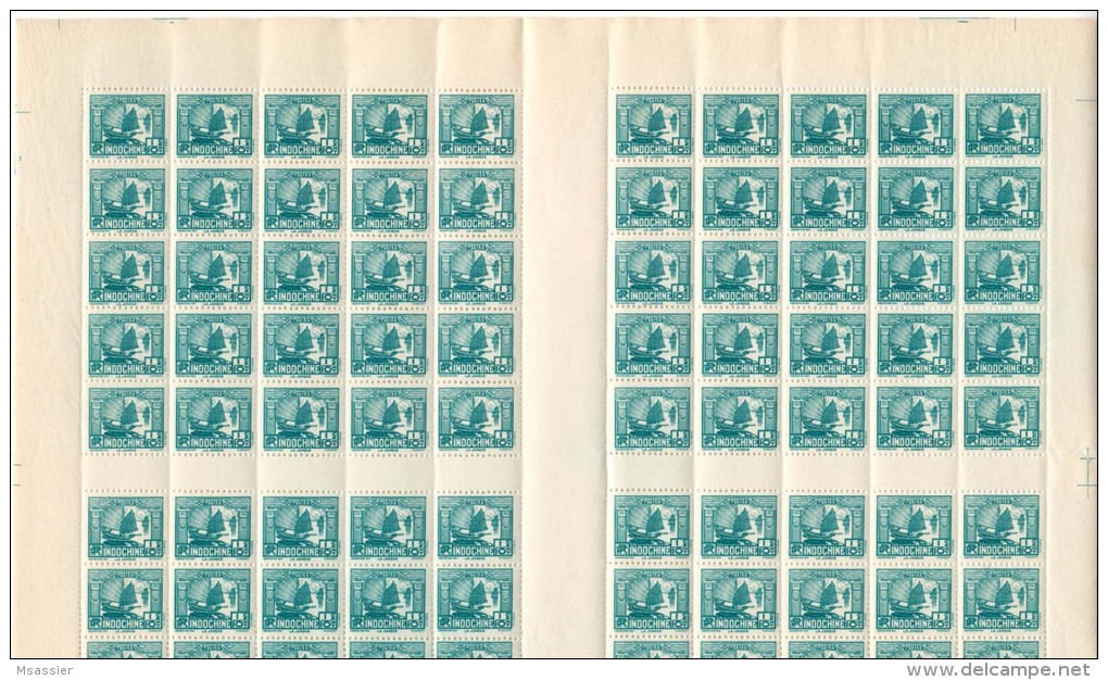 Indochine - Maury N° 145 - Flle De 100 Timbres - Neufs