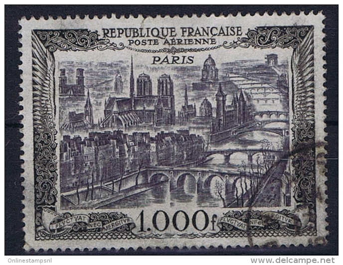 France: Yvert  Nr  Aérienne 29 , Used/obl. 1950 - 1927-1959 Used