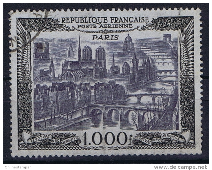 France: Yvert  Nr  Aérienne 29 , Used/obl. 1950 - 1927-1959 Used