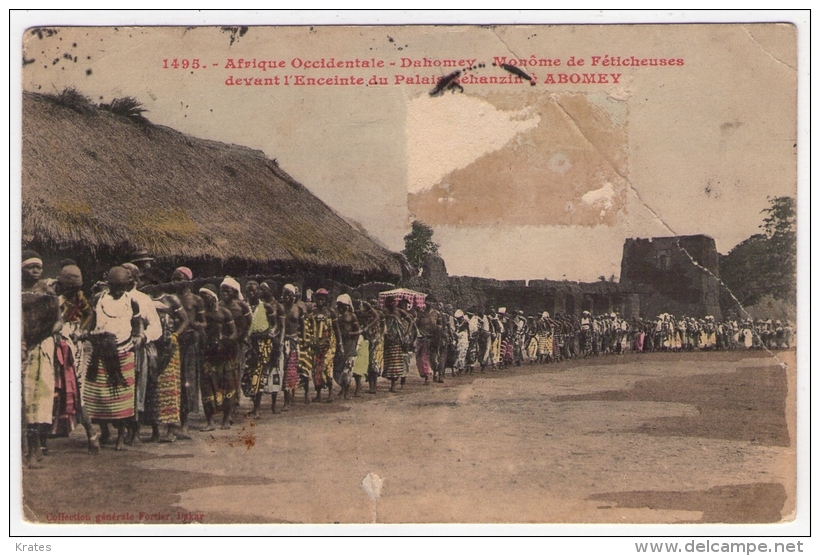 Postcard - Dahomey, Benin     (13236) - Benin