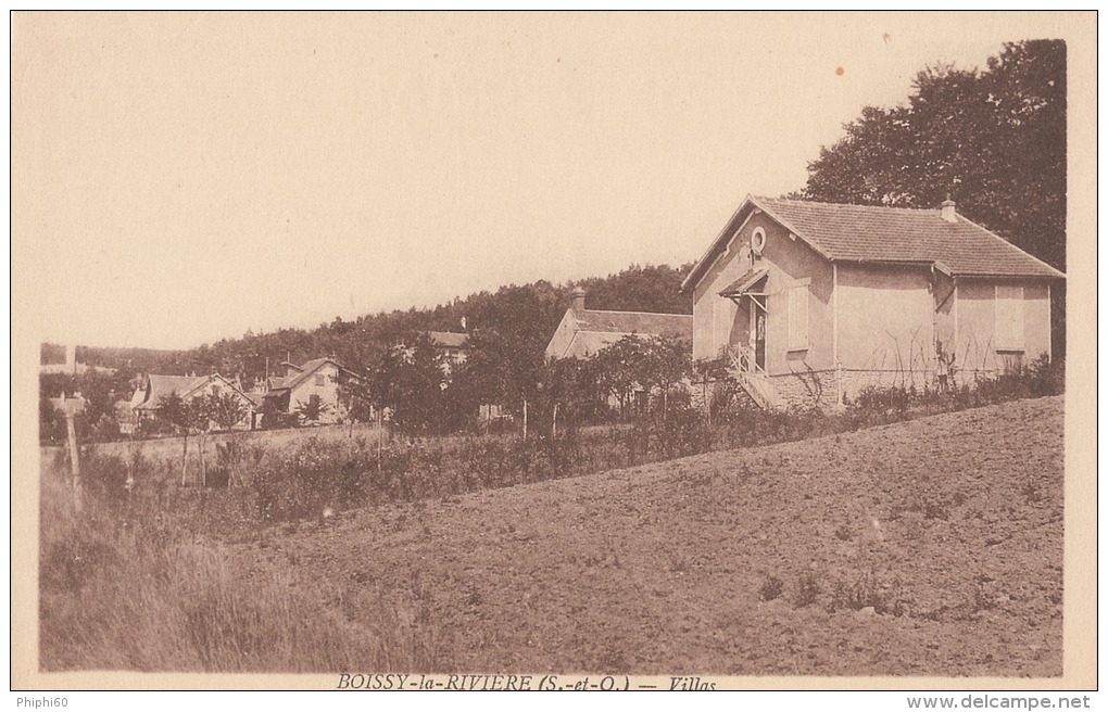 BOISSY-la-RIVIERE  -  91  -  Les Villas - Boissy-la-Rivière