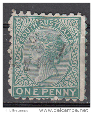 South Australia  Scott No.  57   Year  1868   Perf. 10   Wmk  72 - Gebraucht