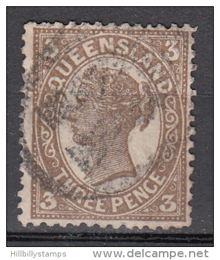 Queensland   Scott No 117  Used   Year  1897     Wmk. 68 - Used Stamps