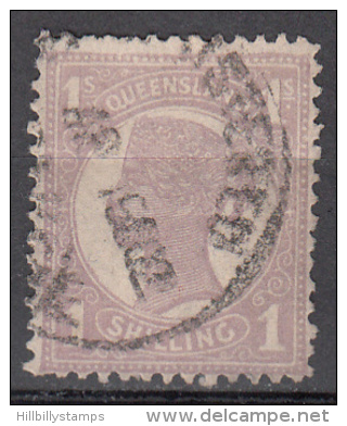 Queensland   Scott No 121a   Used   Year  1897 - Gebraucht