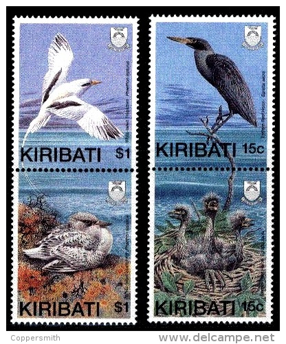 (008) Kiribati  Fauna / Animals / Birds / Oiseaux / Vögel / Vogels  ** / Mnh  Michel 517-20 - Kiribati (1979-...)