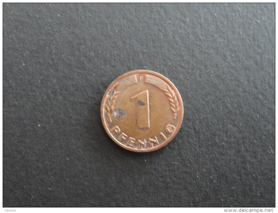 1967 G - 1 Pfennig Allemagne - Germany - 1 Pfennig