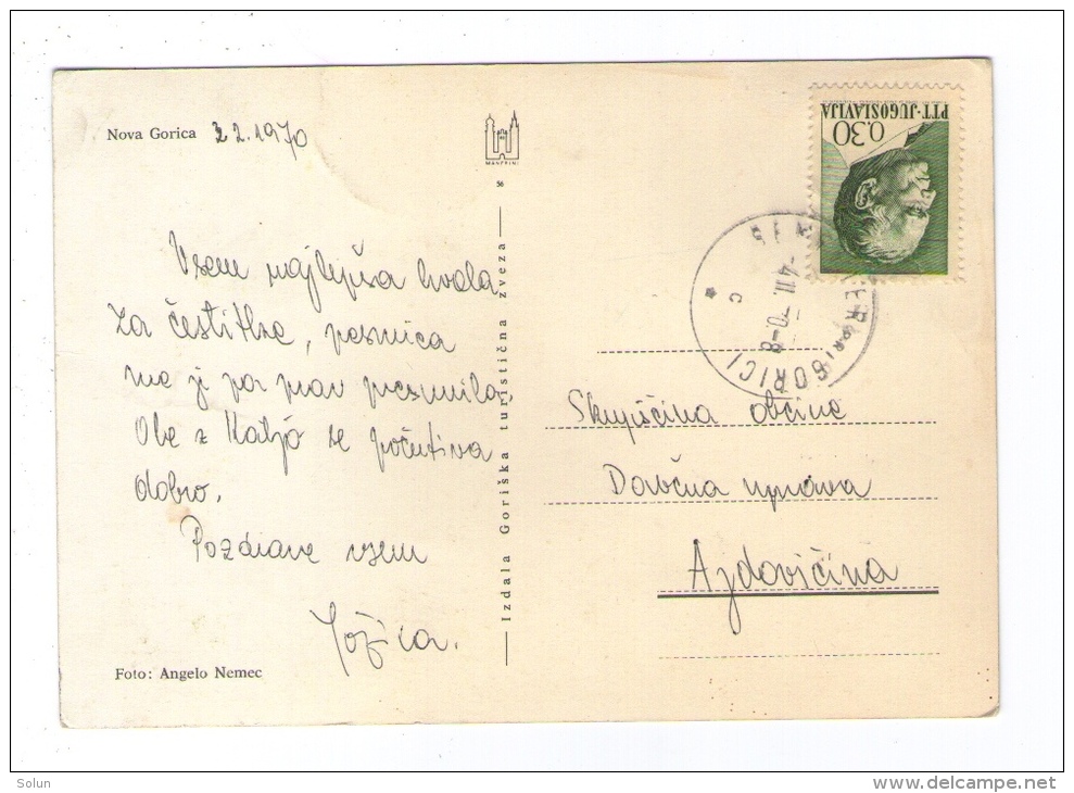 RAZGLEDNICA  NOVA GORICA  SLOVENIA POSTCARD - Slovenia