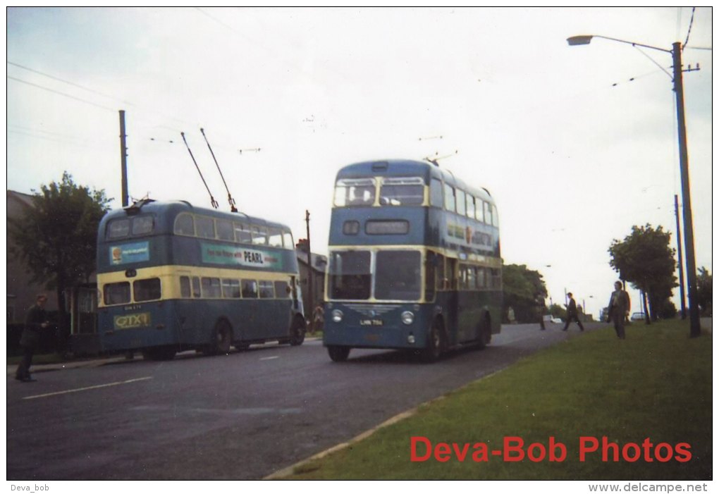 Trolleybus Photo Bradford Corporation Transport 834 BUT 9611T East Lancs LHN784 - Cars