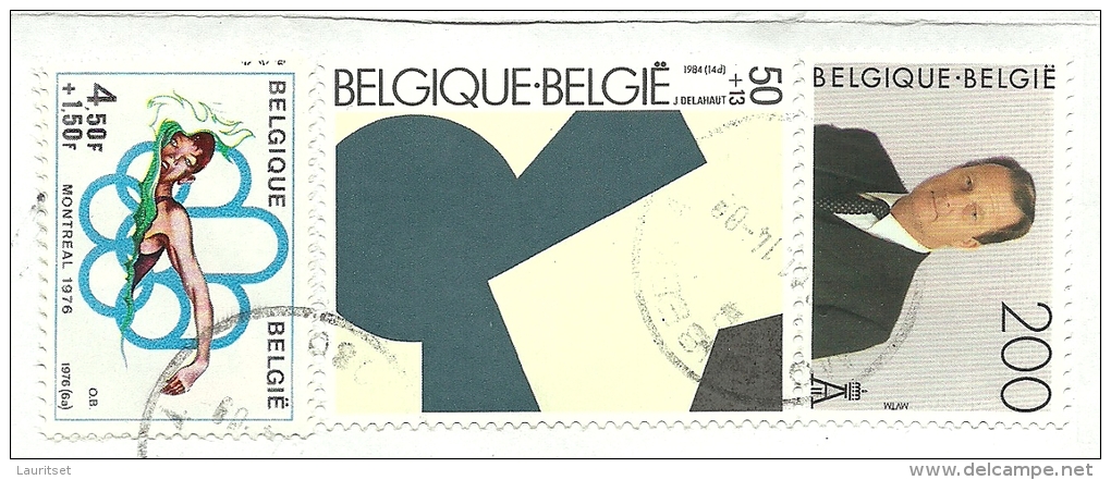 BELGIEN Belgium Belgia Registered Air Mail Letter To Estland Estonia Estonie 2013 - Brieven En Documenten
