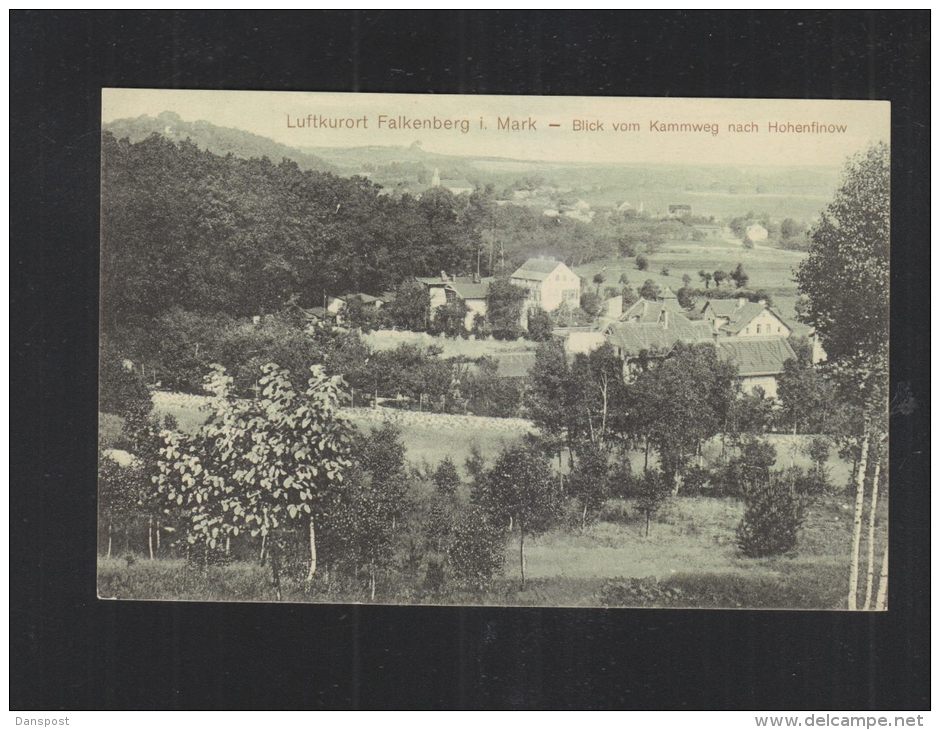 AK Falkenberg Mark Blick Vom Kammweg - Falkenberg