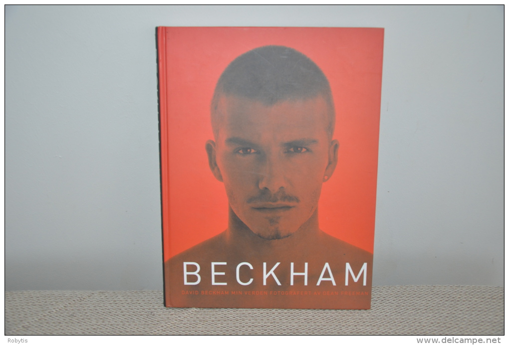 Book Sport Football Soccer Beckham  Hard Cove  Used  Norway - Scandinavian Languages