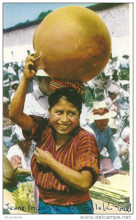 Guatemala  -       INDIAN GIRL SOLOLA - Guatemala