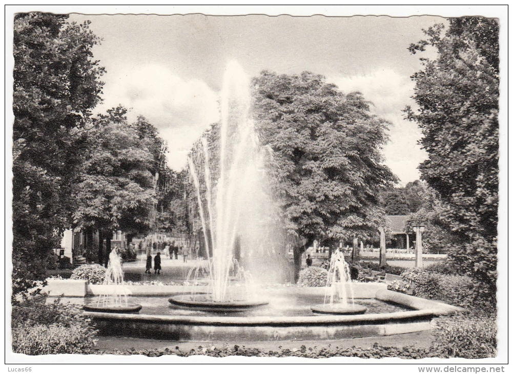 C1960 BAD SALZUFLEN LEUCHTFONTANE IM KURPARK - Bad Salzuflen