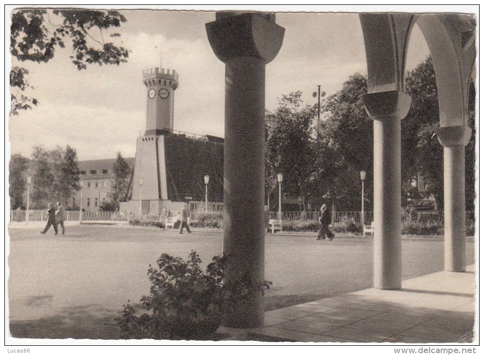 C1960 BAD SALZUFLEN  - KURPARKEINGANG MIT KURHAUSARKADEN - Bad Salzuflen