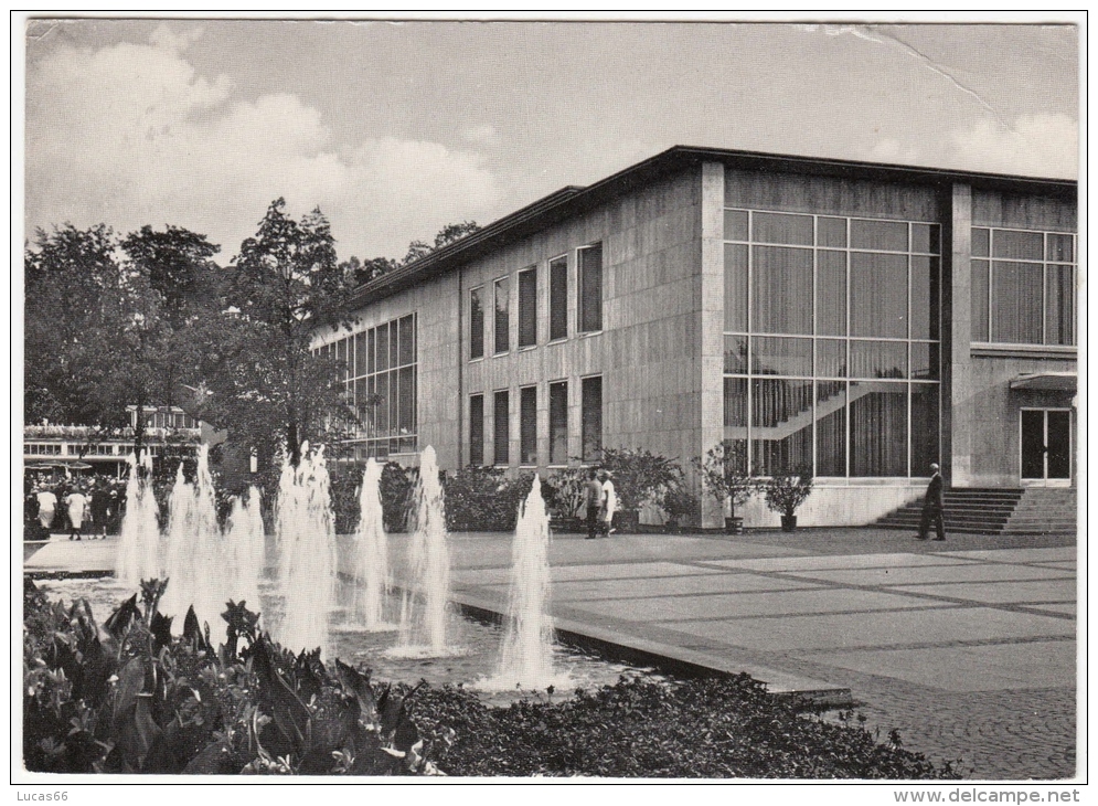 C1960 BAD SALZUFLEN  - KONZERTHALLE UND FONTANE - Bad Salzuflen