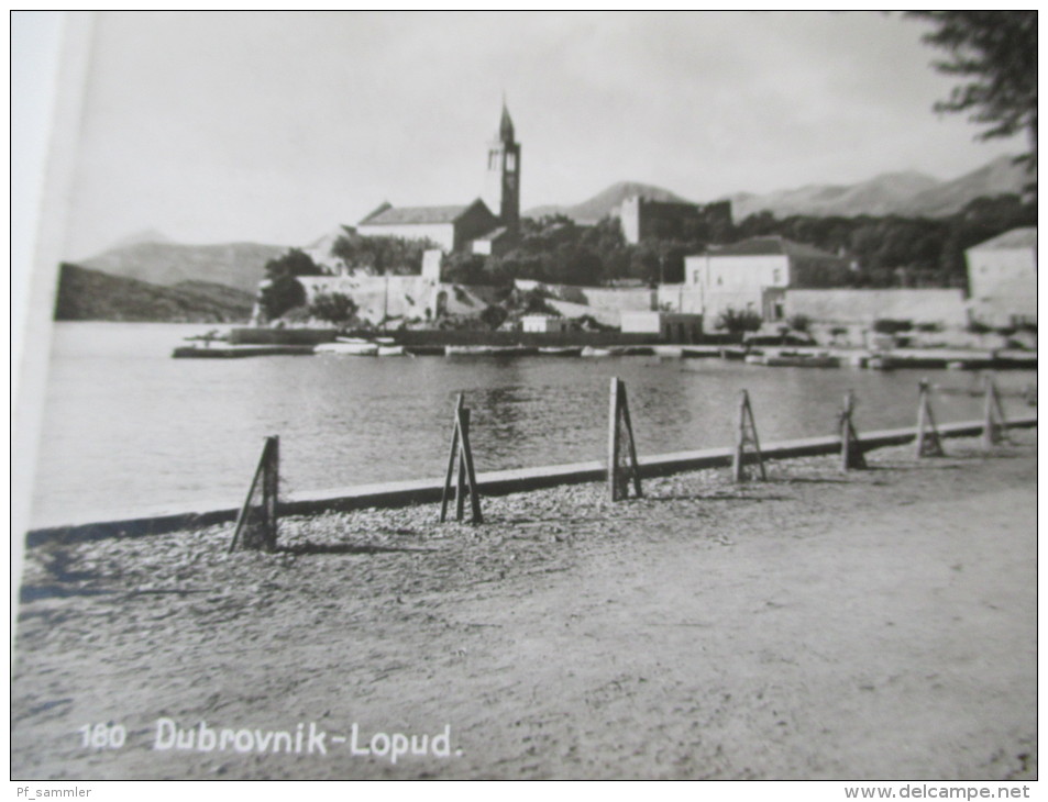 AK / Fotokarte Dubrovnik - Lopud (Kirche) Echt Gelaufen - Croatia