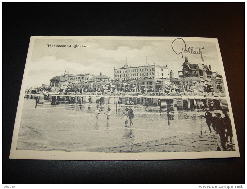 NORDSEEBAD BORKUM AM STRAND Nach OLDENBURG - Borkum