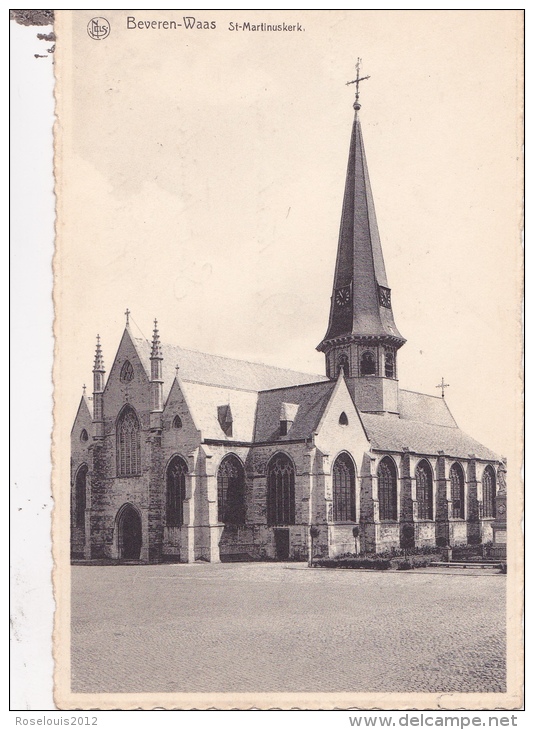 BEVEREN-WAAS : St-Martinuskerk - Beveren-Waas
