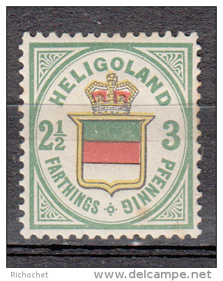 Heligoland 16 * Tâche De Rouille - Heligoland (1867-1890)