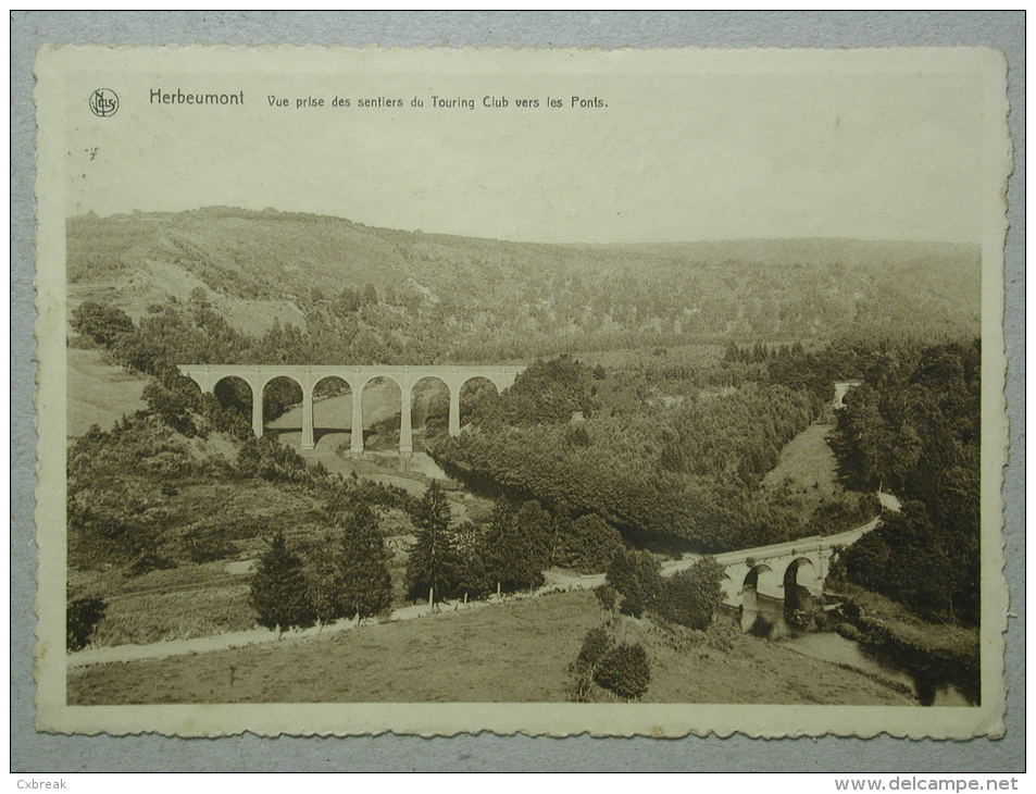 Herbeumont, Vue Prise Des Sentiers Du Touring Club Vers Les Ponts - Herbeumont