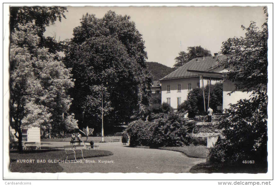 AK Gleichenberg 1960 - Kurpark - Bad Gleichenberg