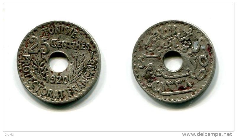 Tunisie 25 Centimes 1920 - Tunesië