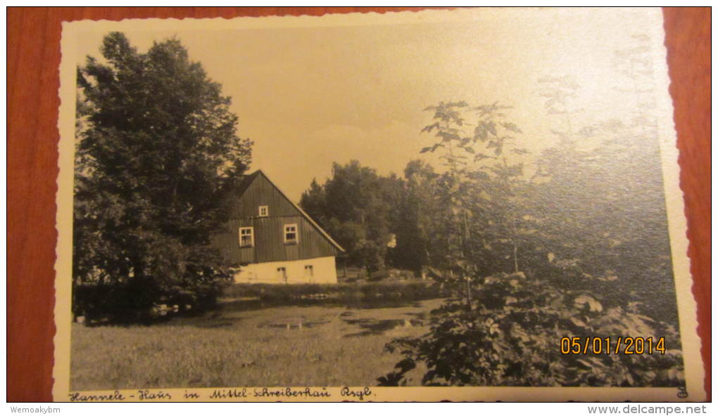 AK  Mit Hannele-Haus In Mittel-Schreiberhau (Riesengebirge) - Szklarska Poreba&#8206; - Polen - Schlesien