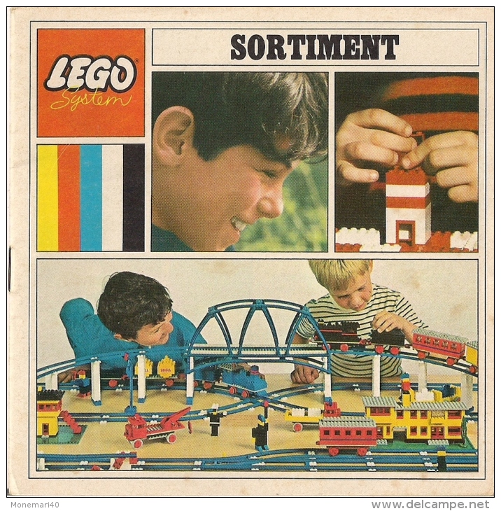 LEGO SYSTEM - SORTIMENT - CATALOGUE - Texte En Allemand (1968) - Catalogues