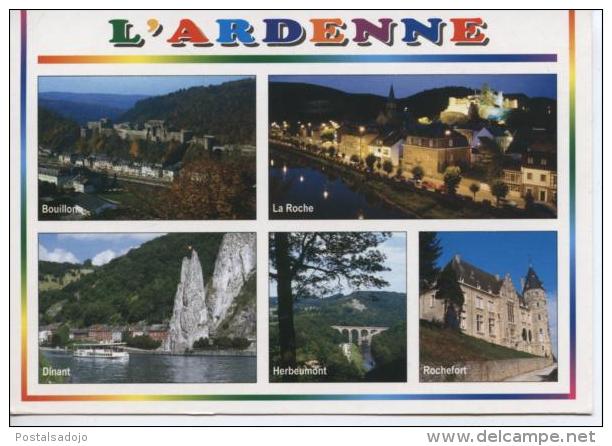 (BE47) ARDENNE. BOUILLON, LA ROCHE, DINANT, HERBEUMONT, ROCHEFORT - Other & Unclassified