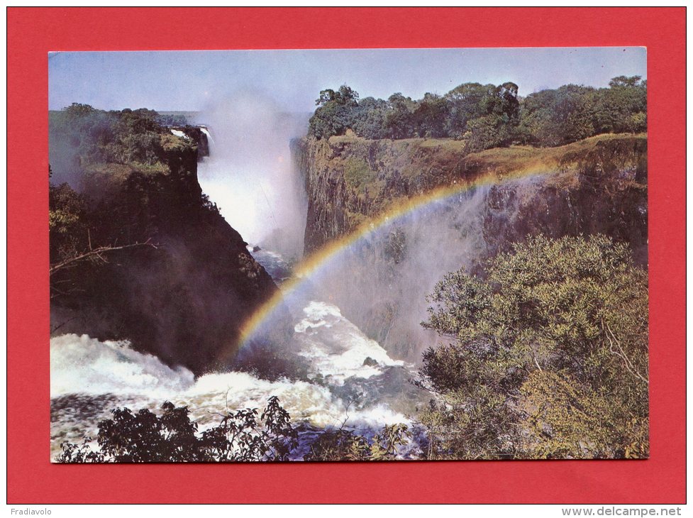 Rhodésie - Victoria  Falls - Main Gorge - Devil's Cataract - Zimbabwe - Simbabwe