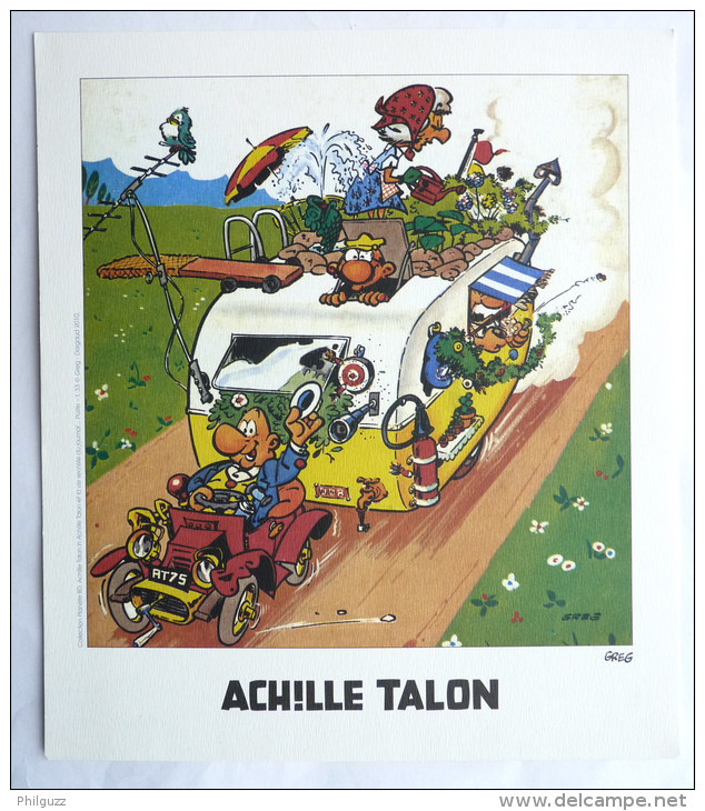 Ex-libris PLANETE BD - 2010 - ACHILLE TALON - GREG - - Illustratoren G - I