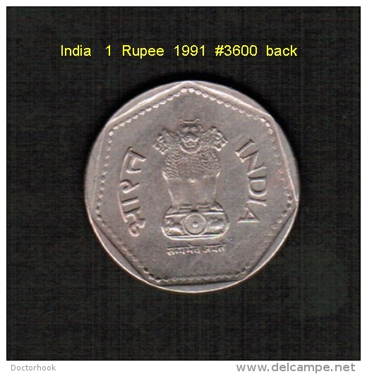 INDIA    1  RUPEE  1991  (KM # 79.5) - Indien