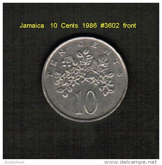 JAMAICA    10  CENTS  1986  (KM # 47) - Jamaica