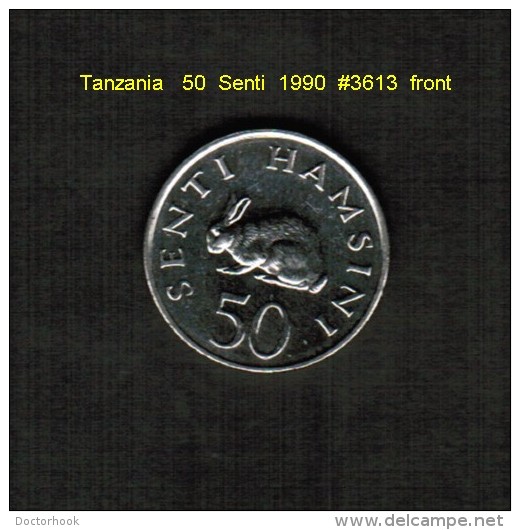 TANZANIA    50  SENTI  1990  (KM # 26) - Tanzanía