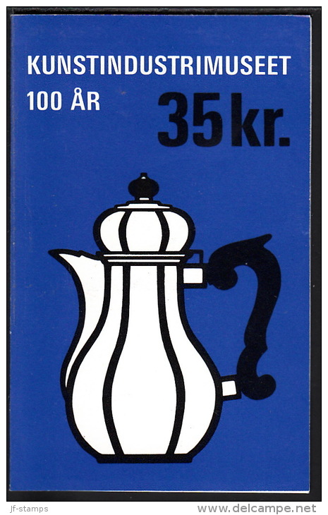 1990. Museum Of Decorative Art. Special Booklet With 10 X 3,20 Kr. HS 53 (Mi.971) - Booklets