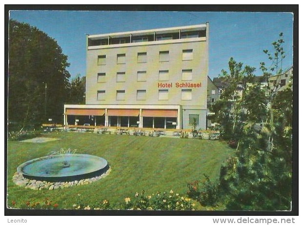 BINNINGEN Hotel Restaurant SCHLÜSSEL 1965 - Binningen