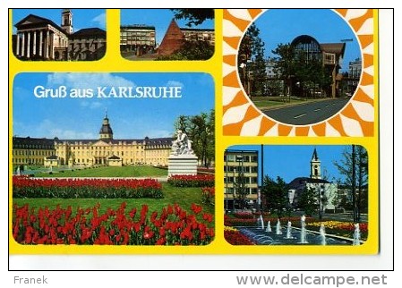 D407 - Gruss Aus KARLSRUHE - Karlsruhe